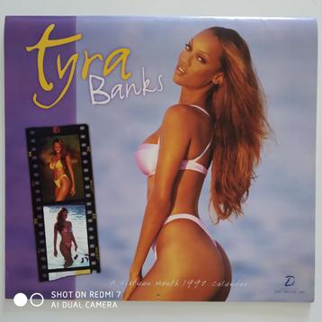 Kalender/Kalender TYRA BANKS 1991 - nieuw. beschikbaar voor biedingen