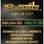 Dépanneuse auto voiture camionnette batterie Bruxelles, Auto diversen, Autostaanplaatsen en Garages