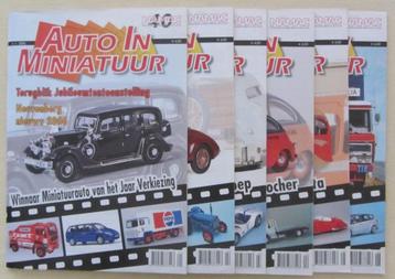 Auto in miniatuur - Tijdschrift jaar 2006 / 1 tot 6 