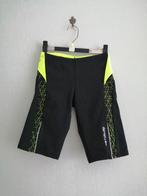 mooie zwart/fluogele zwembroek Nabaiji  maat 8 jaar, Nabaiji, Zo goed als nieuw, Zwembroek, Jongen