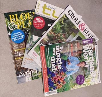 Een 150-tal tuinmagazines in het Nederlands beschikbaar voor biedingen