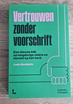 Boek: Vertrouwen zonder voorschrift, Personeel en Organisatie, Nieuw, Ophalen of Verzenden, Lode Godderis