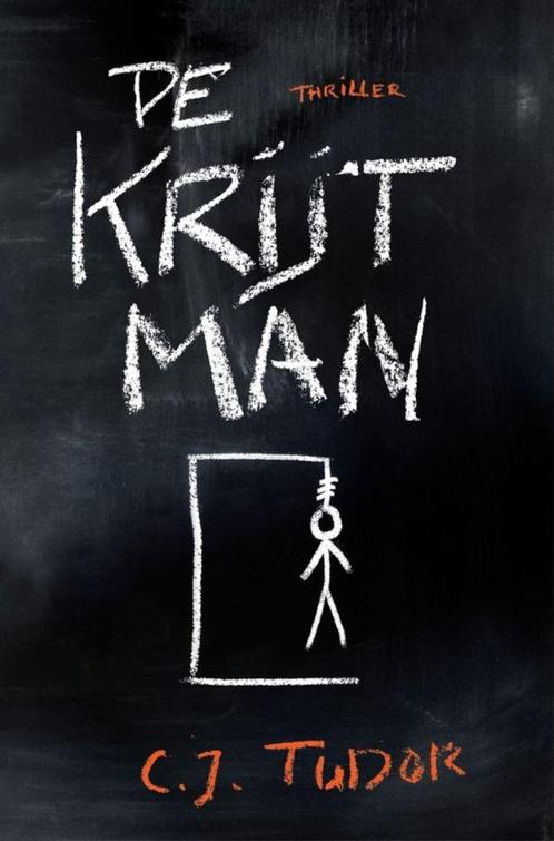 De krijtman / C.J.Tudor, Boeken, Thrillers, Zo goed als nieuw, Ophalen of Verzenden
