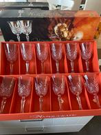 24 verres cristal d Arques Masquerade, Collections, Verres & Petits Verres, Comme neuf