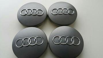 4 x 60 mm pour A3/A4/A5/A6/A8. Capuchons de moyeux Audi