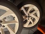 Vier velgen (Opel Adam) met winterbanden te koop, Auto-onderdelen, Banden en Velgen, Ophalen, 17 inch, Winterbanden, Band(en)