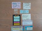 Lot 9 Originele concertkaartjes voor bands uit de jaren 60, Verzamelen, Ophalen of Verzenden, Gebruikt