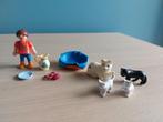 Playmobil meisje met poezenfamilie, Ophalen of Verzenden, Gebruikt