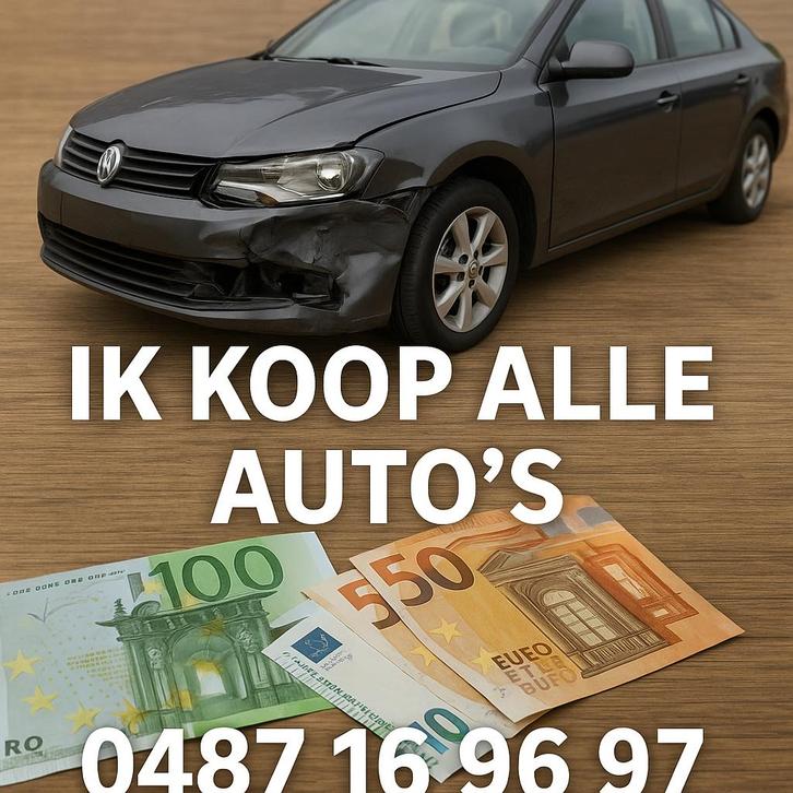 Wij kopen u wagen export afgekeurd motorschade schadewagen, Auto diversen, Auto Inkoop
