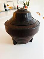 Pot à tabac avec couvercle en bakélite, Antiquités & Art, Enlèvement ou Envoi