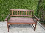 Tuin bank + 2 kussens, Ophalen, Zo goed als nieuw, Hout