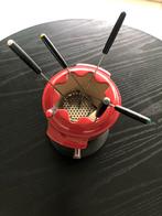 STAUB fondueset voor vlees-en kaasfondue, Electroménager, Fondue, Comme neuf, Service à fondue, Enlèvement