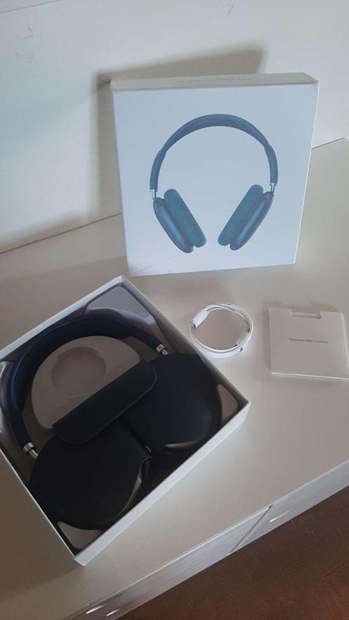 Apple AirPods Max – Blauw, Audio, Tv en Foto, Hoofdtelefoons, Nieuw, Op oor (supra aural), Overige merken, Draadloos, Bluetooth