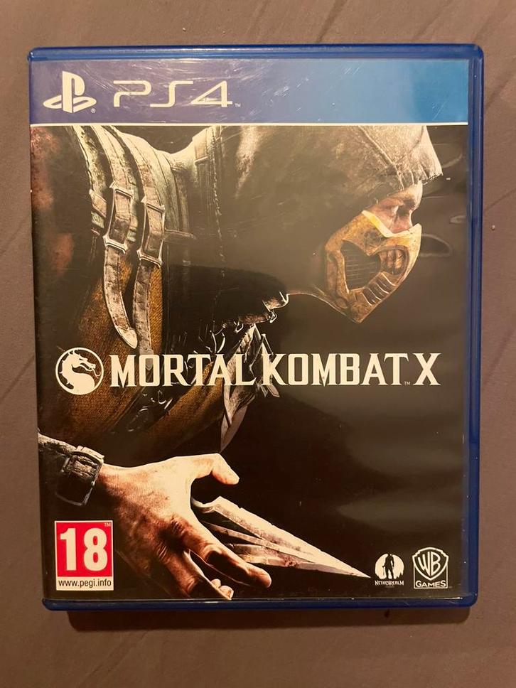 Mortal Kombat X, Games en Spelcomputers, Games | Sony PlayStation 4, Zo goed als nieuw, Vechten, Vanaf 3 jaar, Ophalen of Verzenden