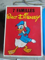 Vintage kaartspel Walt Disney  7 families, Comme neuf, Enlèvement ou Envoi