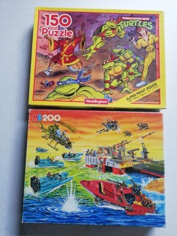 puzzel turtles en GIJOE beschikbaar voor biedingen