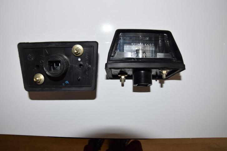 Eclairages de plaque d'immatriculation SEIMA 4492 neuf !, Caravanes & Camping, Camping-car Accessoires, Neuf, Enlèvement