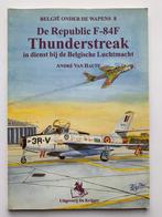 Republic F-84 Thunderstreak Belgische Luchtmacht, Boek of Tijdschrift, Luchtmacht, Verzenden