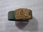 Brits uniform broekriem Royal Artillery, Ophalen of Verzenden