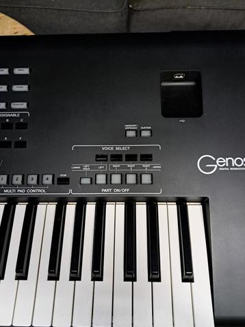 Piano à clavier Yamaha Genos, Musique & Instruments, Enlèvement, Comme neuf, Yamaha