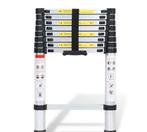 Telescopische ladder, Ophalen, Zo goed als nieuw, Ladder