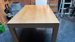 Eikenhouten tafel 150x100x 75, Ophalen, Gebruikt, 100 tot 150 cm, Eikenhout