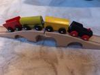 Houten trein baan / rails met treintjes, Ophalen of Verzenden, Nieuw, Overige typen