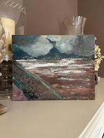 Olieverf landschap van de zee, Enlèvement