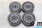 Originele 15 inch stalen velgen VW Polo 9N3 6Q0601027B, Auto-onderdelen, Gebruikt, Velg(en)