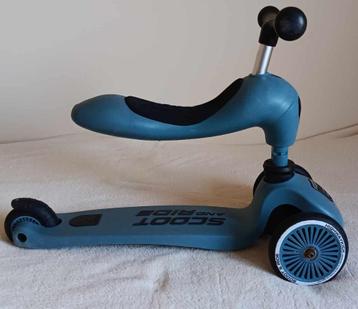 Scoot and Ride step/peuterfiets blauw beschikbaar voor biedingen