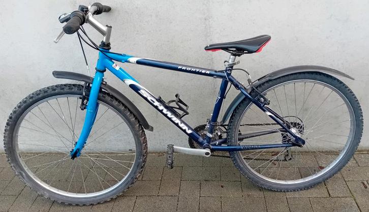 Kinderfiets MTB Schwinn Frontier 26inch 21speed maat 43cm🚴, Fietsen en Brommers, Fietsen | Cruisers en Lowriders, Gebruikt, Cruiser