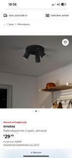 Ikea plafond spots, Zo goed als nieuw, Ophalen
