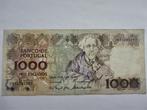 Portugal 1000 escudos 1993, Timbres & Monnaies, Billets de banque | Europe | Billets non-euro, Envoi