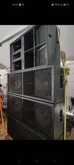 6x double 18" subs, Gebruikt, Subwoofer, 120 watt of meer, Ophalen