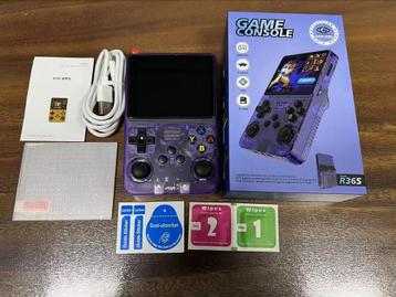 R36S Handheld Retro Console Portable 64GB - 15000+ Games, Enlèvement ou Envoi, Neuf