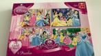 Puzzel Disney prinsessen (4 in 1 doos), Gebruikt, Ophalen of Verzenden