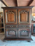 Bruine kast, Huis en Inrichting, Kasten | Boekenkasten, Ophalen, Gebruikt, 100 tot 150 cm, 100 tot 150 cm