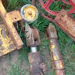 2 pistons hefmast, Ophalen
