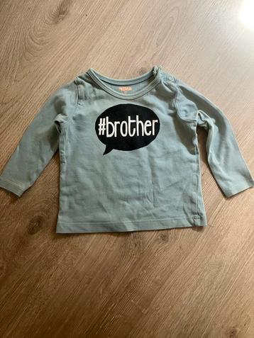 Toffe tshirt met brother print. (Staat: zie foto) beschikbaar voor biedingen