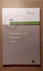 Inleiding tot het Europees recht, Boeken, Studieboeken en Cursussen, Ophalen of Verzenden, Hoger Onderwijs, Zo goed als nieuw