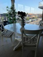 İkea Tafels met 4 stoelen en kussenje, Enlèvement, Comme neuf