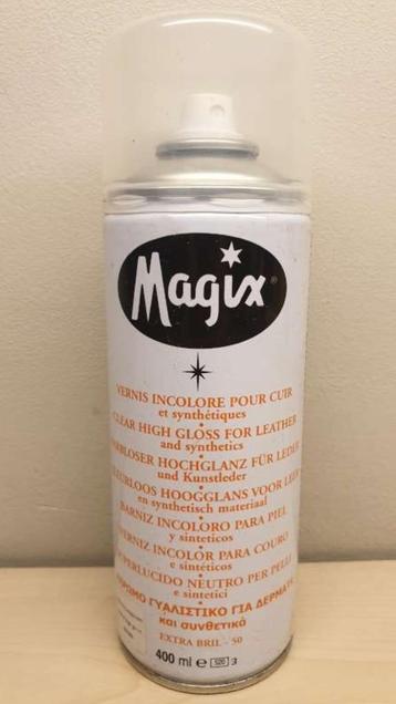 1x Magix kleurloos hoogglans vr leder en synthetisch (400ml) beschikbaar voor biedingen