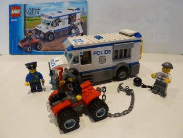 Lego City Police 60043 Prisoner Transporter beschikbaar voor biedingen