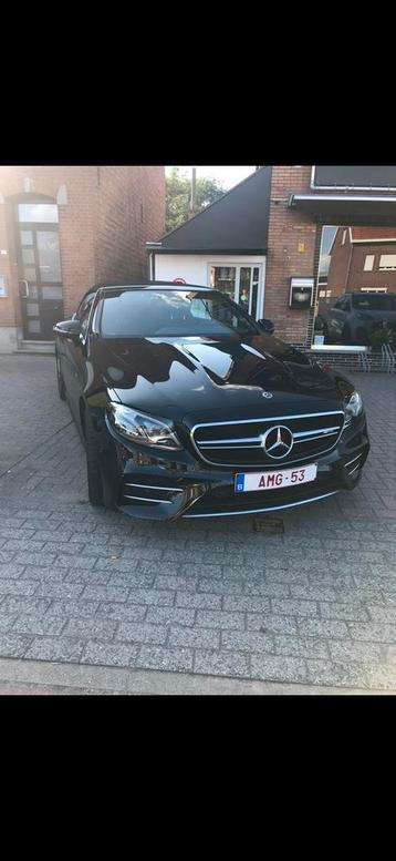 Amg 53 e  zwart, Auto's, Automaat, 4 zetels, Cabriolet, Alcantara