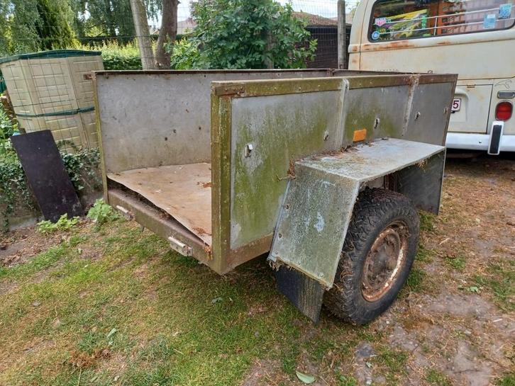 Enkelassige aanhangwagen, Auto diversen, Aanhangers en Bagagewagens, Zo goed als nieuw, Ophalen
