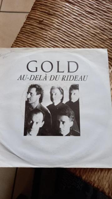 vinyl (45T) gold "au dela du rideau" beschikbaar voor biedingen