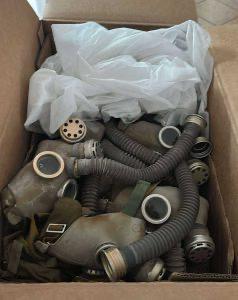 Gasmaskers uit de USSR beschikbaar voor biedingen
