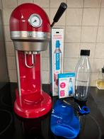 Kitchenaid SodaStream Rood met compleet pakket !, Elektronische apparatuur, Bruiswatermachines, Ophalen, Zo goed als nieuw