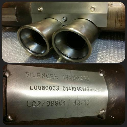 LOTUS EVORA DEMPER SILENCER 132S0003 UITLAAT, Autos : Pièces & Accessoires, Systèmes d'échappement, Lotus, Utilisé, Enlèvement ou Envoi