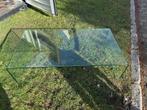 Magnifique table en verre, Maison & Meubles, 100 à 150 cm, Moins de 50 cm, Comme neuf, Verre
